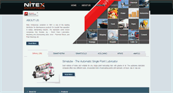 Desktop Screenshot of nitexindia.com